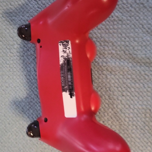 Playstation 4 Red Wireless Game Controller - Picture 2 of 3